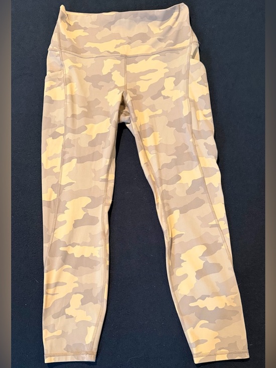 lululemon athletica Pants - Lululemon Align High-Rise Pant‎ 25" Heritage 365 Multi Camo Beige Size 10